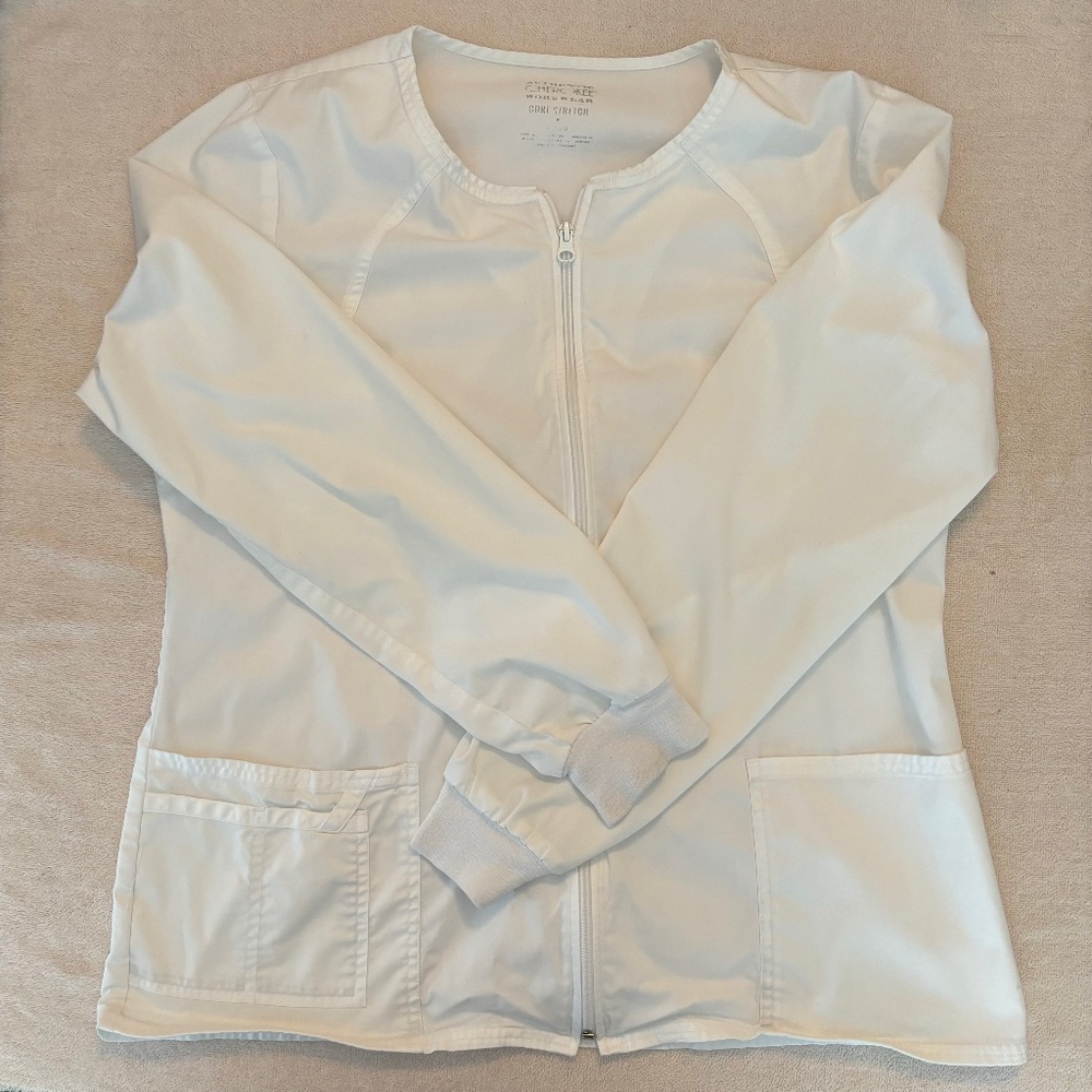 Cherokee Work Wear scrub jacket